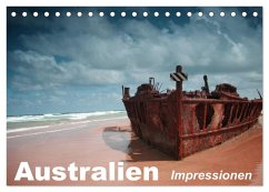 Australien ¿ Impressionen (Tischkalender 2025 DIN A5 quer), CALVENDO Monatskalender