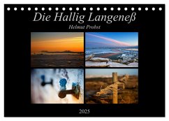 Die Hallig Langeneß (Tischkalender 2025 DIN A5 quer), CALVENDO Monatskalender