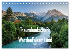 Traumlandschaft Werdenfelser Land - Teil I (Tischkalender 2025 DIN A5 quer), CALVENDO Monatskalender - Calvendo;Hess, Erhard