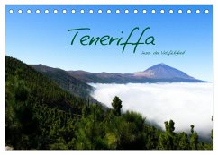 Teneriffa - Insel der Vielfältigkeit (Tischkalender 2025 DIN A5 quer), CALVENDO Monatskalender