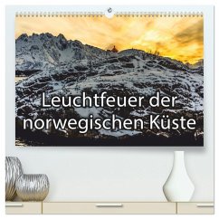 Leuchtfeuer der norwegischen Küste (hochwertiger Premium Wandkalender 2025 DIN A2 quer), Kunstdruck in Hochglanz