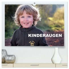 Kinderaugen / Geburtstagskalender (hochwertiger Premium Wandkalender 2025 DIN A2 quer), Kunstdruck in Hochglanz - Calvendo;Meinert, Karl-Hermann