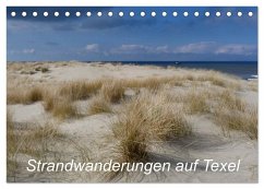 Strandwanderungen auf Texel (Tischkalender 2025 DIN A5 quer), CALVENDO Monatskalender