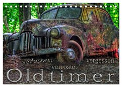 Oldtimer - verlassen verrostet vergessen (Tischkalender 2025 DIN A5 quer), CALVENDO Monatskalender - Calvendo;Adams foto-you.de, Heribert