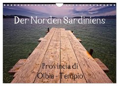 Der Norden Sardiniens (Wandkalender 2025 DIN A4 quer), CALVENDO Monatskalender - Calvendo;ppicture