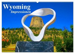 Wyoming ¿ Impressionen (Wandkalender 2025 DIN A2 quer), CALVENDO Monatskalender - Calvendo;Stanzer, Elisabeth