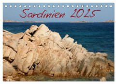 Sardinien 2025 (Tischkalender 2025 DIN A5 quer), CALVENDO Monatskalender - Calvendo;Dorn, Markus