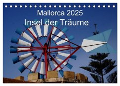 Mallorca 2025 - Insel der Träume (Tischkalender 2025 DIN A5 quer), CALVENDO Monatskalender