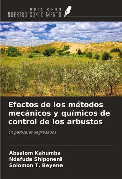 Cover Efectos de los métodos mecánicos y químicos de control de los arbustos