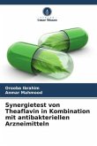 Synergietest von Theaflavin in Kombination mit antibakteriellen Arzneimitteln