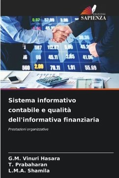 Sistema informativo contabile e qualità dell'informativa finanziaria - Vinuri Hasara, G.M.;Prabaharan, T.;Shamila, L.M.A.