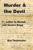 Murder & the Devil - 7: Letter to Maslak and Sandra Magg (eBook, ePUB)