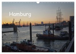 Hamburg (Wandkalender 2025 DIN A3 quer), CALVENDO Monatskalender