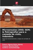 Microensaios (XRD; SEM; & Petrografia) para a camada de xisto, Indonésia