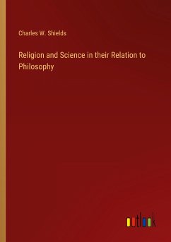 Religion and Science in their Relation to Philosophy