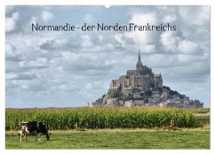 Normandie - der Norden Frankreichs (Wandkalender 2025 DIN A2 quer), CALVENDO Monatskalender - Calvendo;Hartmann, Carina