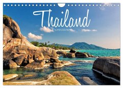 Thailand Impressionen (Wandkalender 2025 DIN A4 quer), CALVENDO Monatskalender