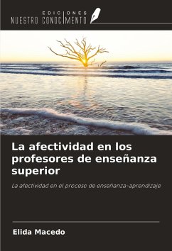 Cover La afectividad en los profesores de enseñanza superior