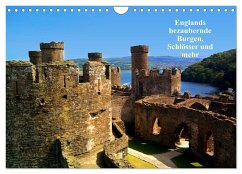 Englands bezaubernde Burgen, Schlösser und mehr (Wandkalender 2025 DIN A4 quer), CALVENDO Monatskalender