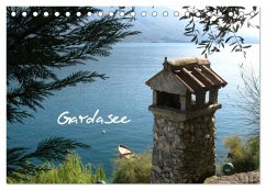 Gardasee (Tischkalender 2025 DIN A5 quer), CALVENDO Monatskalender