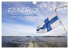 FINNLAND ¿ Traumhafte Landschaften (CH - Version) (Wandkalender 2025 DIN A4 quer), CALVENDO Monatskalender