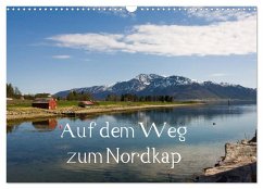 Auf dem Weg zum Nordkap (Wandkalender 2025 DIN A3 quer), CALVENDO Monatskalender