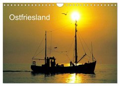 Ostfriesland (Wandkalender 2025 DIN A4 quer), CALVENDO Monatskalender