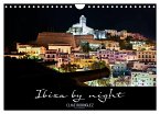 Ibiza by night (Wandkalender 2025 DIN A4 quer), CALVENDO Monatskalender