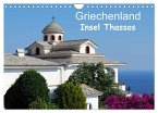 Griechenland - Insel Thassos (Wandkalender 2025 DIN A4 quer), CALVENDO Monatskalender