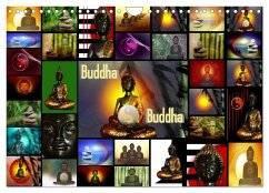 Buddha (Wandkalender 2025 DIN A4 quer), CALVENDO Monatskalender