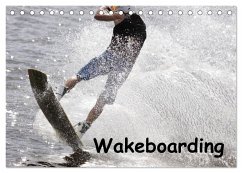 Wakeboarding (Tischkalender 2025 DIN A5 quer), CALVENDO Monatskalender