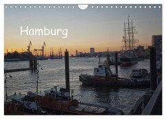 Hamburg (Wandkalender 2025 DIN A4 quer), CALVENDO Monatskalender