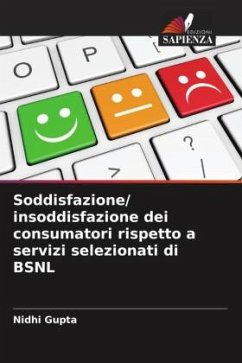 Soddisfazione/ insoddisfazione dei consumatori rispetto a servizi selezionati di BSNL - Gupta, Nidhi