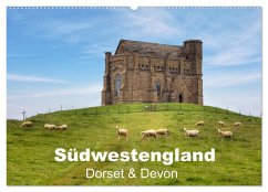 Südwestengland - Dorset & Devon (Wandkalender 2025 DIN A2 quer), CALVENDO Monatskalender