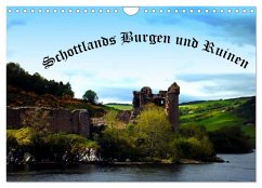 Schottlands Burgen und Ruinen (Wandkalender 2025 DIN A4 quer), CALVENDO Monatskalender