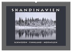 SKANDINAVIEN (Wandkalender 2025 DIN A2 quer), CALVENDO Monatskalender - Calvendo;Gugigei