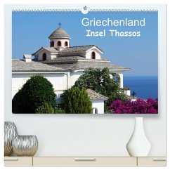 Griechenland - Insel Thassos (hochwertiger Premium Wandkalender 2025 DIN A2 quer), Kunstdruck in Hochglanz - Schneider, Peter