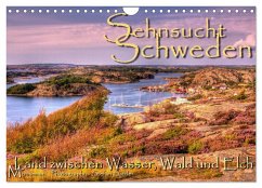 Sehnsucht Schweden - Sverige (Wandkalender 2025 DIN A4 quer), CALVENDO Monatskalender - Calvendo;Sattler, Stefan