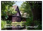 Geheimnisvoller Spreewald (Tischkalender 2025 DIN A5 quer), CALVENDO Monatskalender