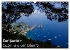 Kampanien ¿ Capri und der Cilento (Wandkalender 2025 DIN A3 quer), CALVENDO Monatskalender