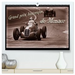 Grand Prix historique de Monaco (hochwertiger Premium Wandkalender 2025 DIN A2 quer), Kunstdruck in Hochglanz