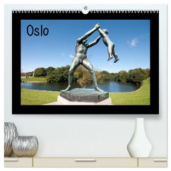 Oslo (hochwertiger Premium Wandkalender 2025 DIN A2 quer), Kunstdruck in Hochglanz - Calvendo;Schneider www.ich-schreibe.com, Michaela