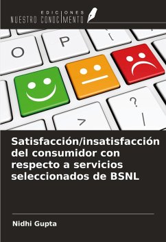 Cover Satisfacción/insatisfacción del consumidor con respecto a servicios seleccionados de BSNL