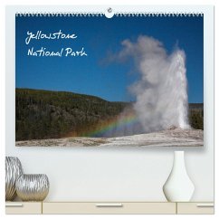 Yellowstone National Park (hochwertiger Premium Wandkalender 2025 DIN A2 quer), Kunstdruck in Hochglanz