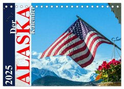 Der Alaska Kalender CH-Version (Tischkalender 2025 DIN A5 quer), CALVENDO Monatskalender