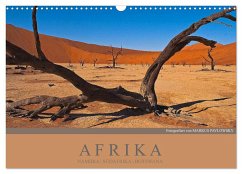 Afrika Impressionen. NAMIBIA - SÜDAFRIKA - BOTSWANA (Wandkalender 2025 DIN A3 quer), CALVENDO Monatskalender