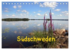 Südschweden (Tischkalender 2025 DIN A5 quer), CALVENDO Monatskalender