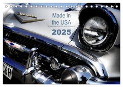 Made in the USA - Klassische Autos aus Amerika (Tischkalender 2025 DIN A5 quer), CALVENDO Monatskalender - Calvendo;Silberstein, Reiner