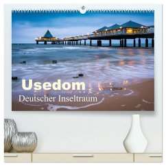 Usedom - Deutscher Inseltraum (hochwertiger Premium Wandkalender 2025 DIN A2 quer), Kunstdruck in Hochglanz