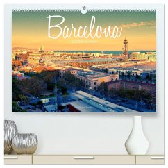 Barcelona - Stadtansichten (hochwertiger Premium Wandkalender 2025 DIN A2 quer), Kunstdruck in Hochglanz